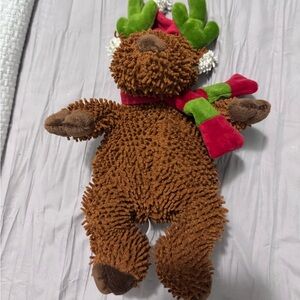 Target Brown and Green Holiday Reindeer Plush